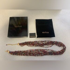 Joan Rivers Jewel ToneTorsade Collection Necklace.